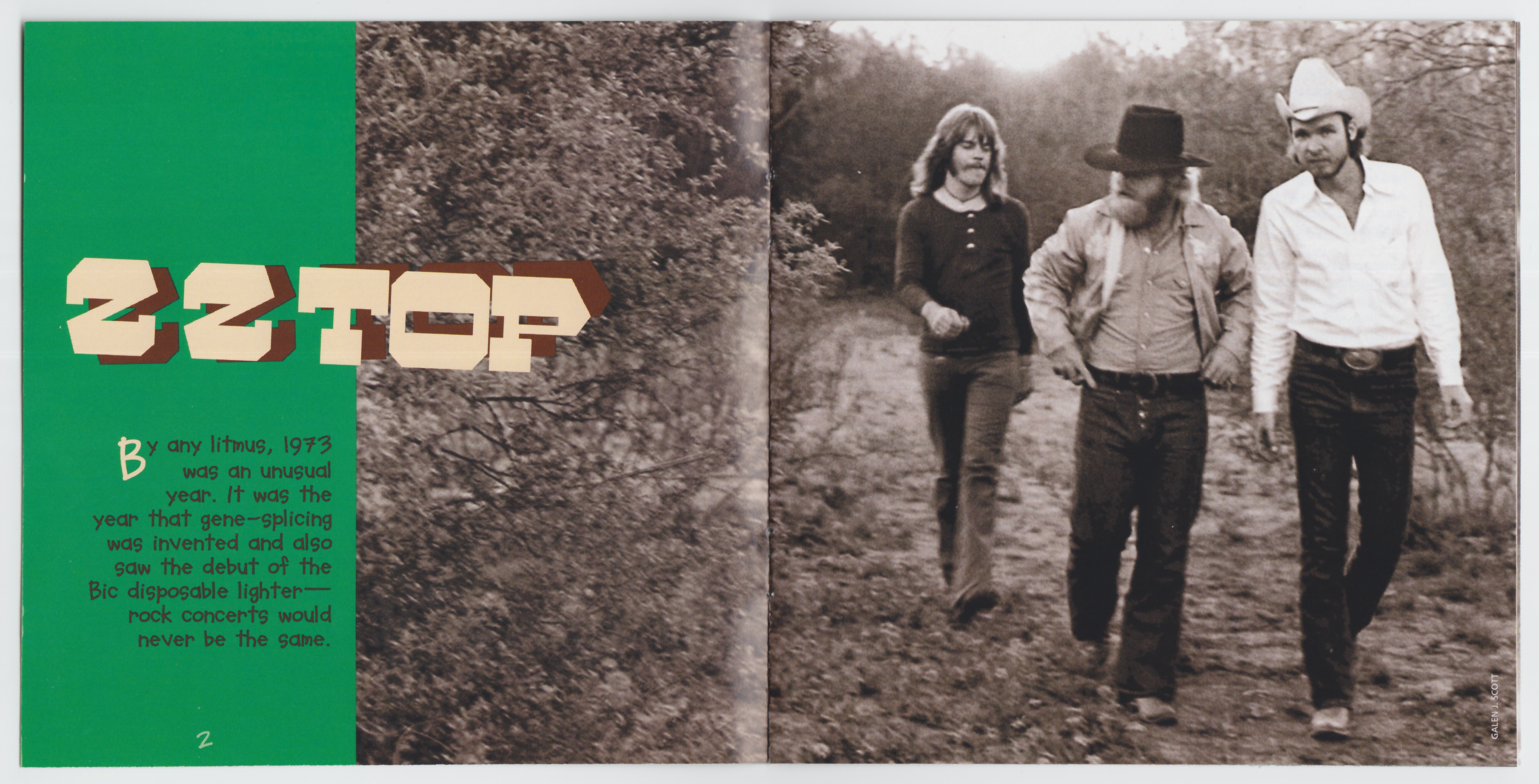 ZZ Top  Tres Hombres : Booklet02  us